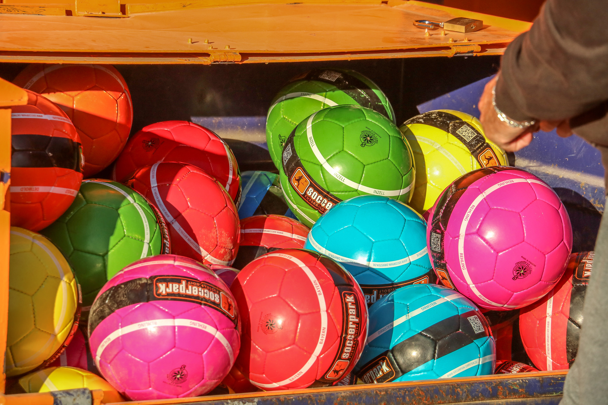 Soccerpark Westfalen Bälle Soccerpark Westfalen Bälle Fußball Golf
